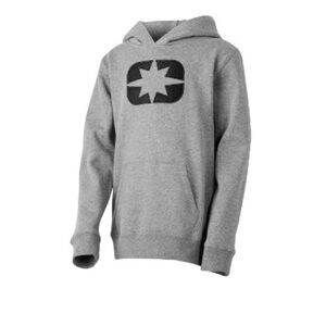 New with tags youth Polaris Logo gray Hoodie size large